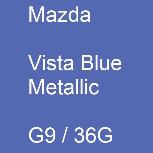 Mazda, Vista Blue Metallic, G9 / 36G.